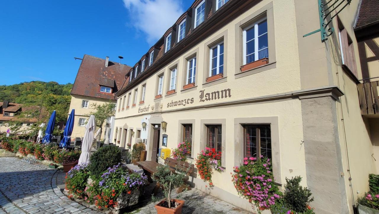 Hotel Schwarzes Lamm à Rothenburg ob der Tauber Extérieur photo