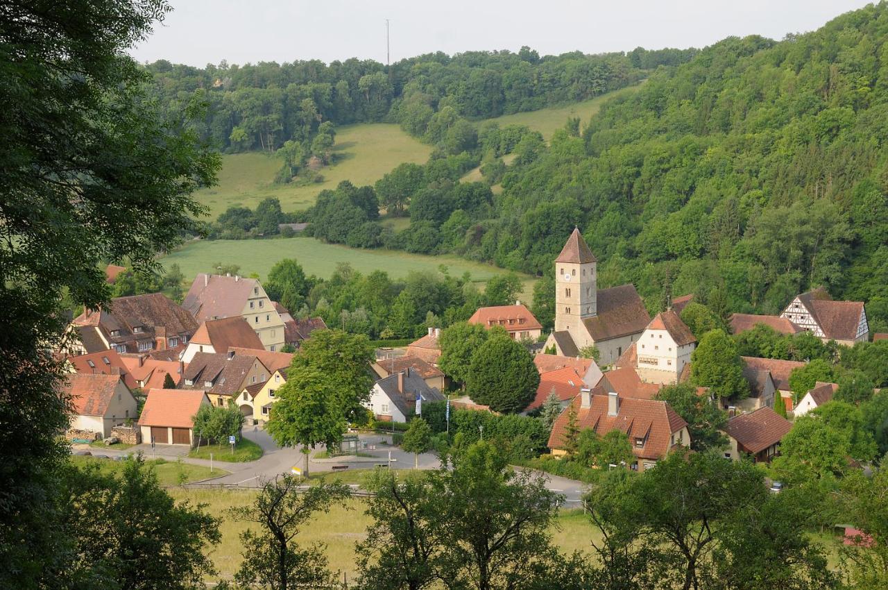 Hotel Schwarzes Lamm à Rothenburg ob der Tauber Extérieur photo