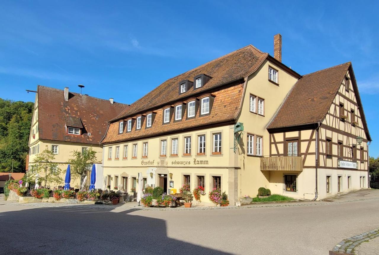 Hotel Schwarzes Lamm à Rothenburg ob der Tauber Extérieur photo